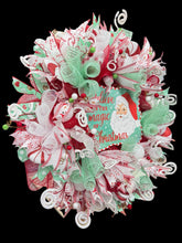 Christmas Santa Wreath Christmas Believe in the Magic of Christmas