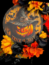 Halloween Jack o Lantern Wreath    Budget Friendly Halloween Farmhouse style Wreath