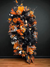 Halloween  Witch Wreath -  Halloween Swag Wreath Witch Doll Orange & Black (Free Shipping)