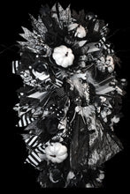Halloween Ghost Witch Wreath - Large  Halloween Swag Wreath White Ghost Witch Doll