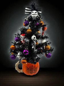 Halloween Jack Tree Nightmare Before Christmas Inspired with Orange Lights (Free Shipping)