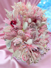 Pink Candy Cane Christmas Wreath Christmas Candy Wreath