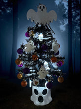 Halloween Christmas Tree  Scary Ghost Tree with White Skull Lights (Free Shipping)