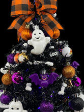 Halloween Christmas Tree Black  Spider Tree with Purple Lights (Free Shipping)