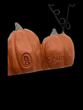 Primitive Blossom Bucket Fall Pumpkins Shelf Sitter
