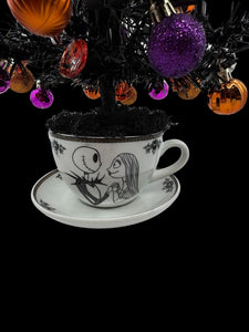 Halloween Jack Tree Nightmare Before Christmas Inspired with Orange Pumpkin Lights (Free Shipping)