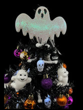 Halloween Christmas Tree  Scary Ghost Tree with White Skull Lights (Free Shipping)
