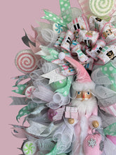 Pink Nutcracker Christmas Swag Wreath Free Shipping