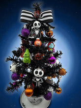 Halloween Jack Tree Nightmare Before Christmas Inspired with Orange Pumpkin Lights (Free Shipping)